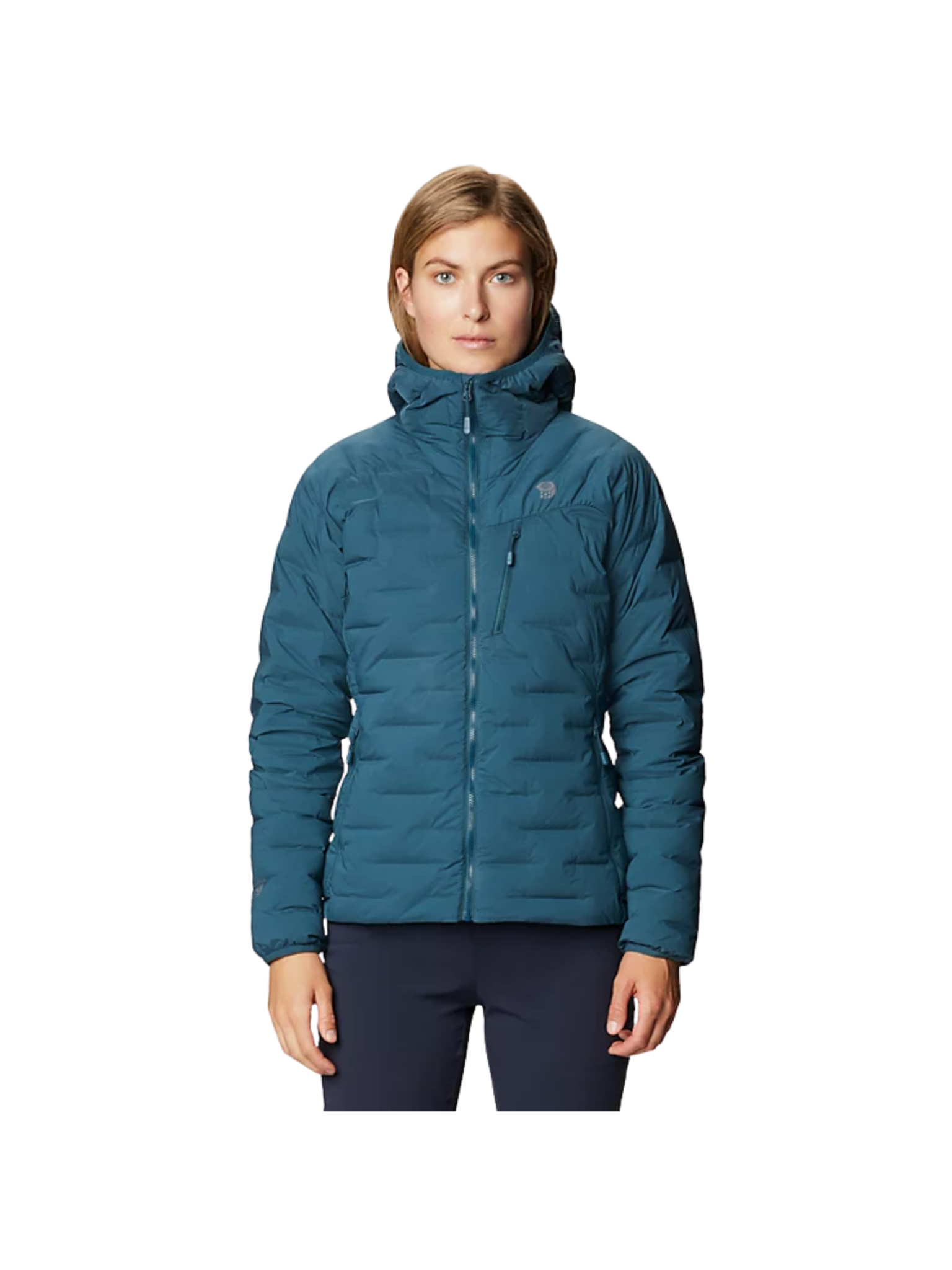 Mountain Hardwear Manteau Super/DS Stretchdown Hooded Jacket pour femme