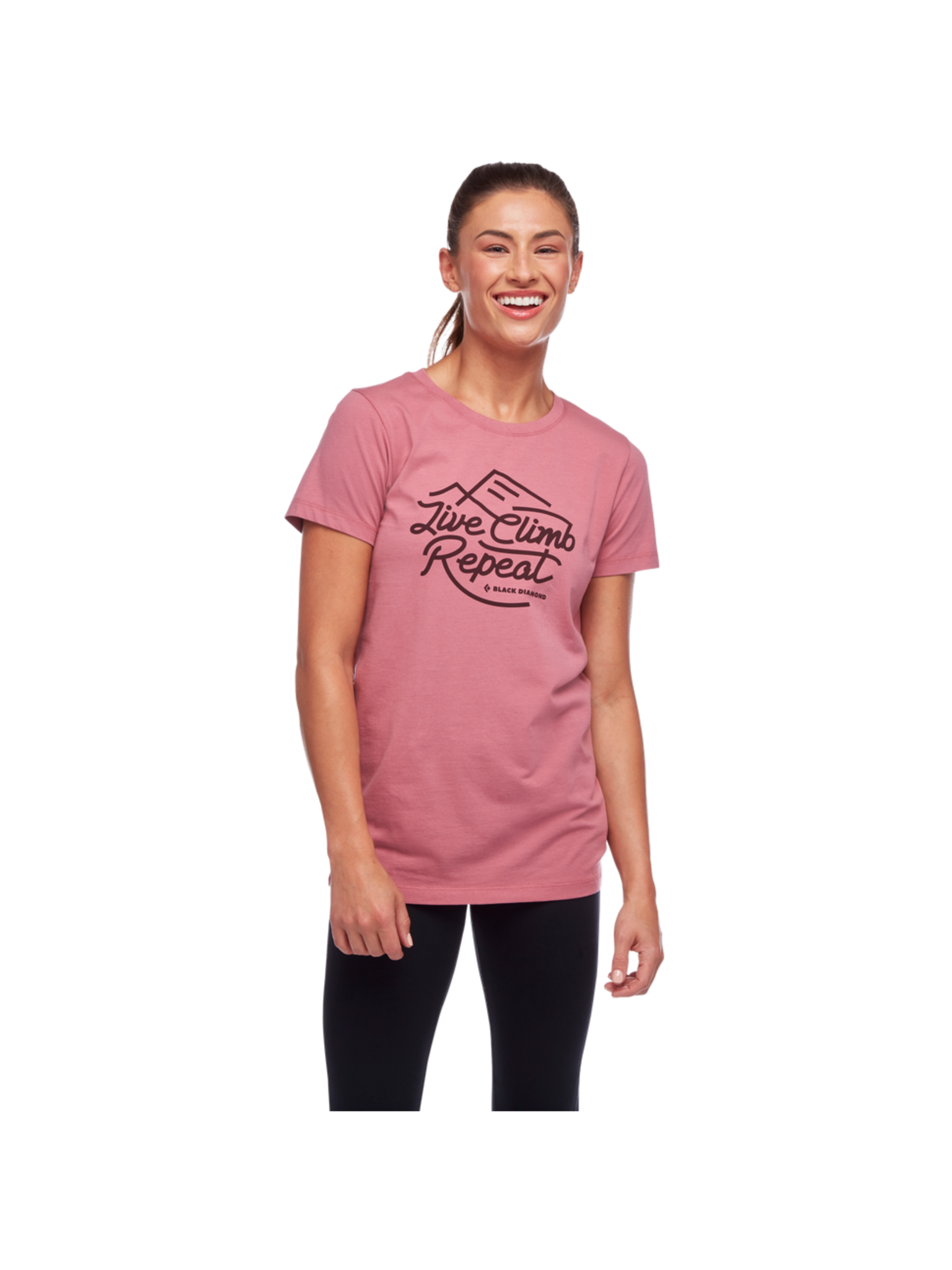 Black Diamond T-shirt Live Climb Repeat pour femme