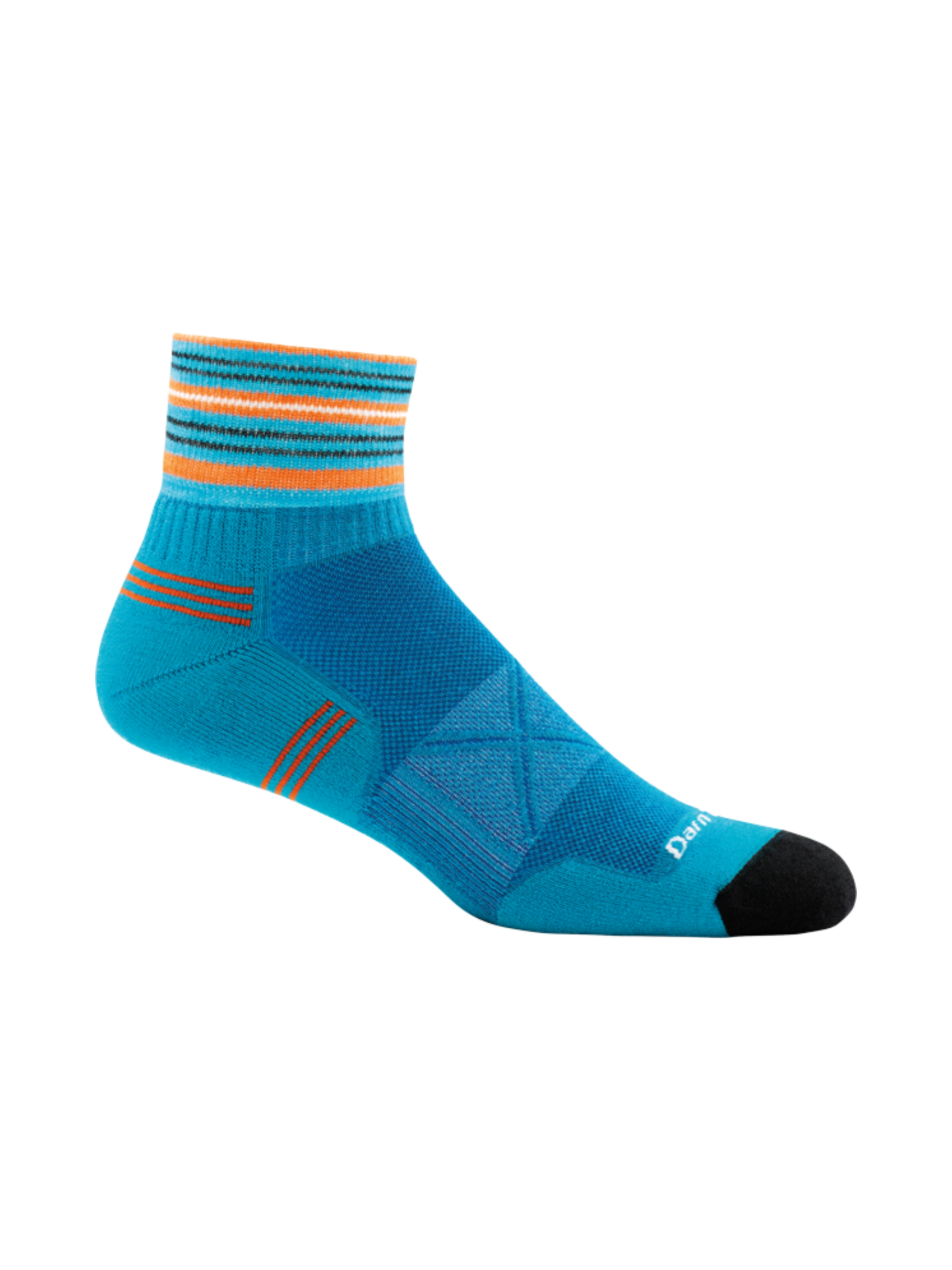 Darn Tough Bas Vertex 1/4 Ultra-Light Cushion D1009M pour homme - Medium