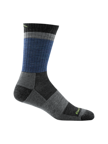Darn Tough Bas Heady Stripe Micro Crew Light Cushion pour homme