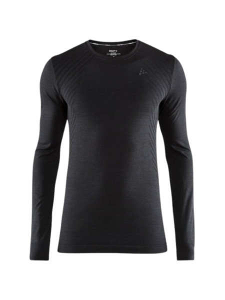 Craft Camisole à manches longues Fuseknit Comfort Round Neck LS pour homme
