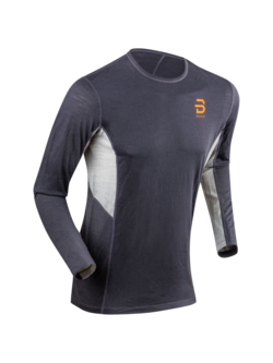 Bjorn Daehlie Première couche haut Training Wool à manches longues pour homme
