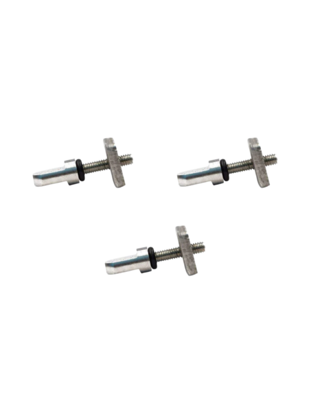Level Six Vis sans outils et plaque pour aileron