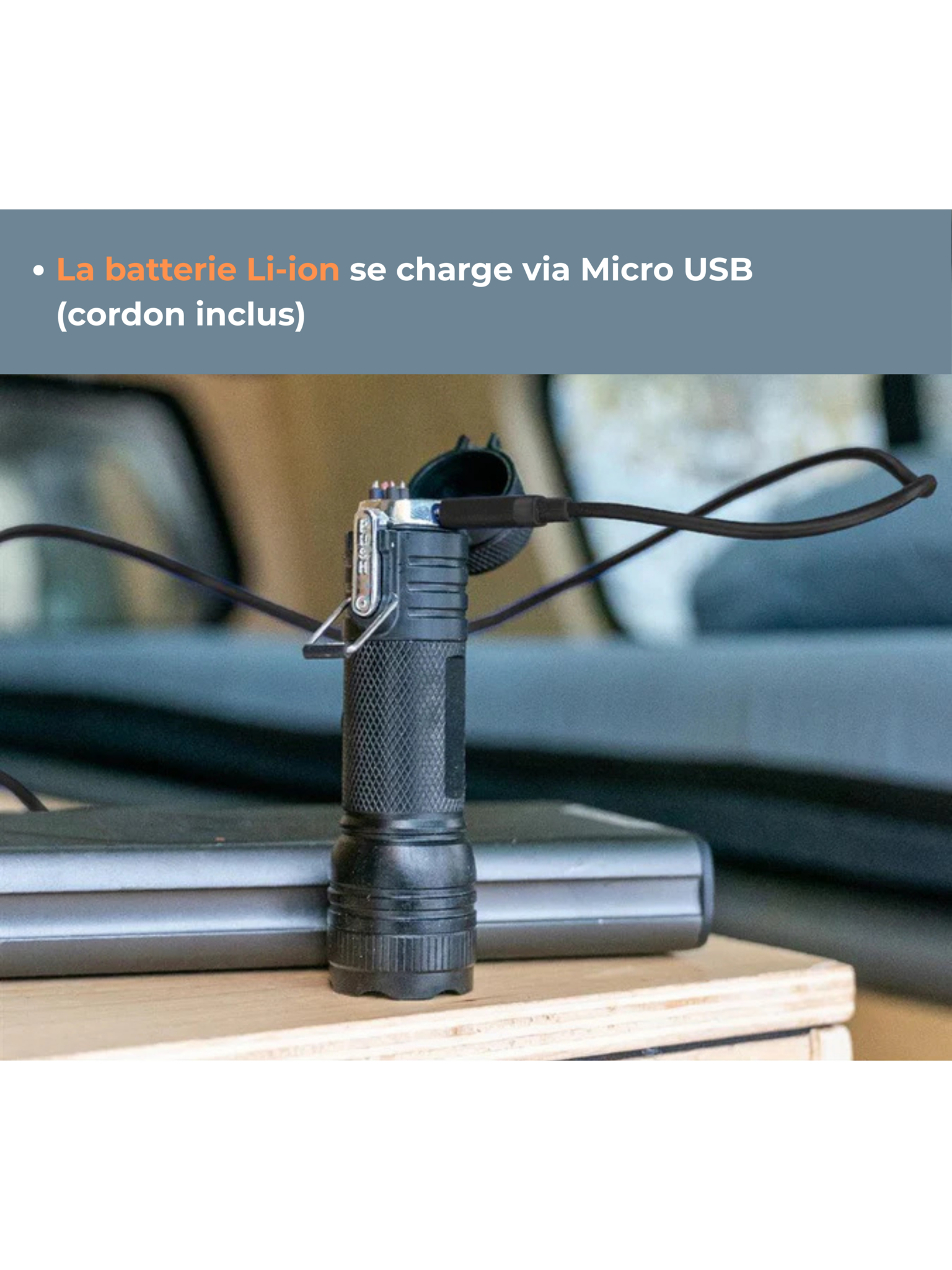 Lampe de poche briquet Arc Lighter