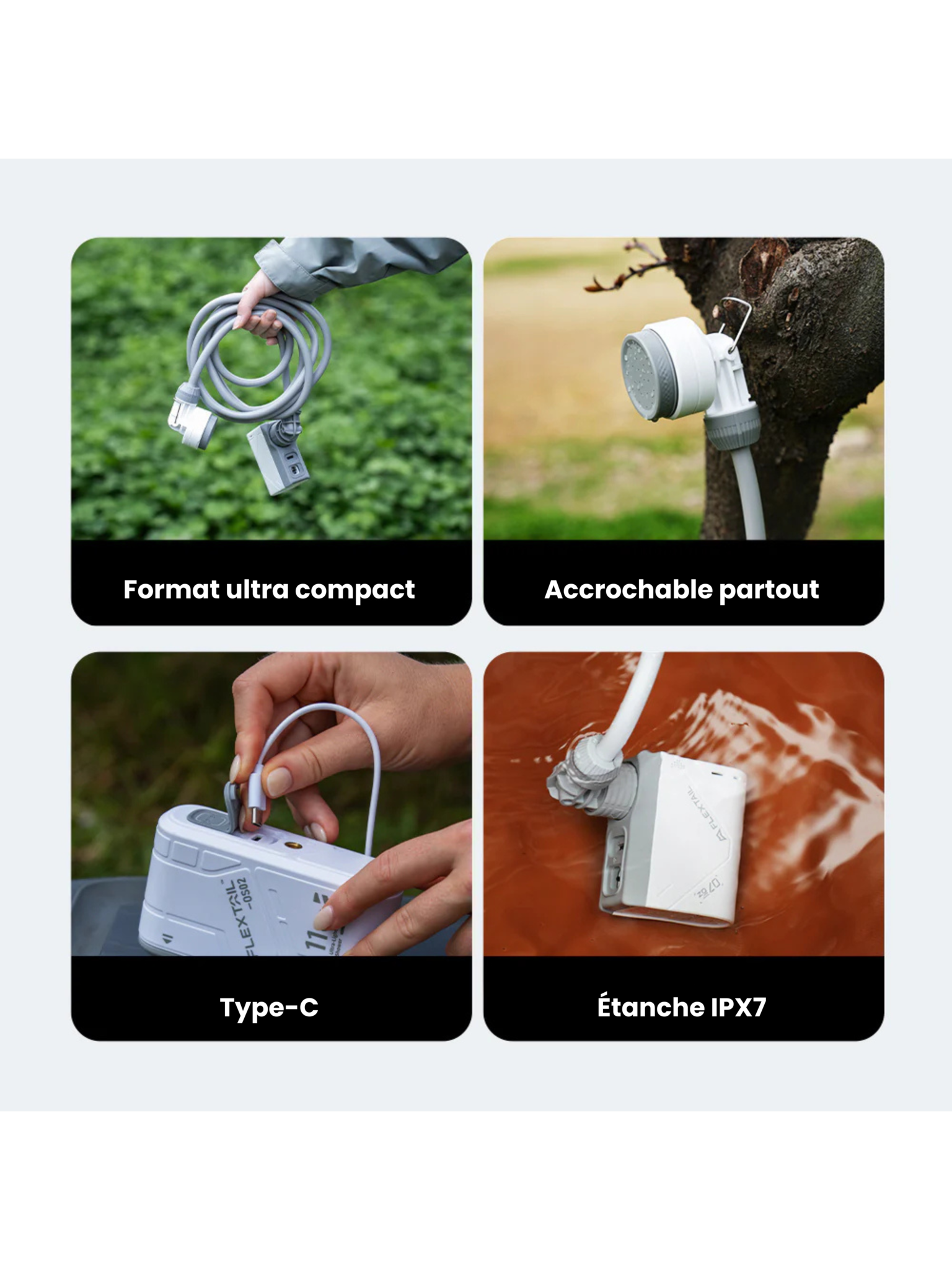 FlexTail Douche Tiny Shower