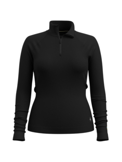 Smartwool Couche de base thermique classique en laine mérinos, fermeture éclair 1/4, en boîte pour femme