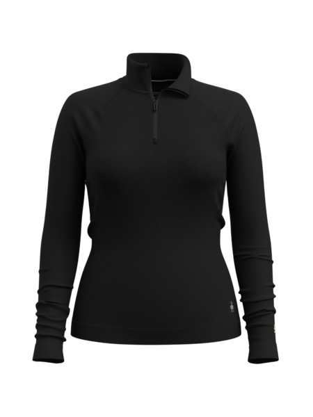 Smartwool Couche de base thermique classique en laine mérinos, fermeture éclair 1/4, en boîte pour femme