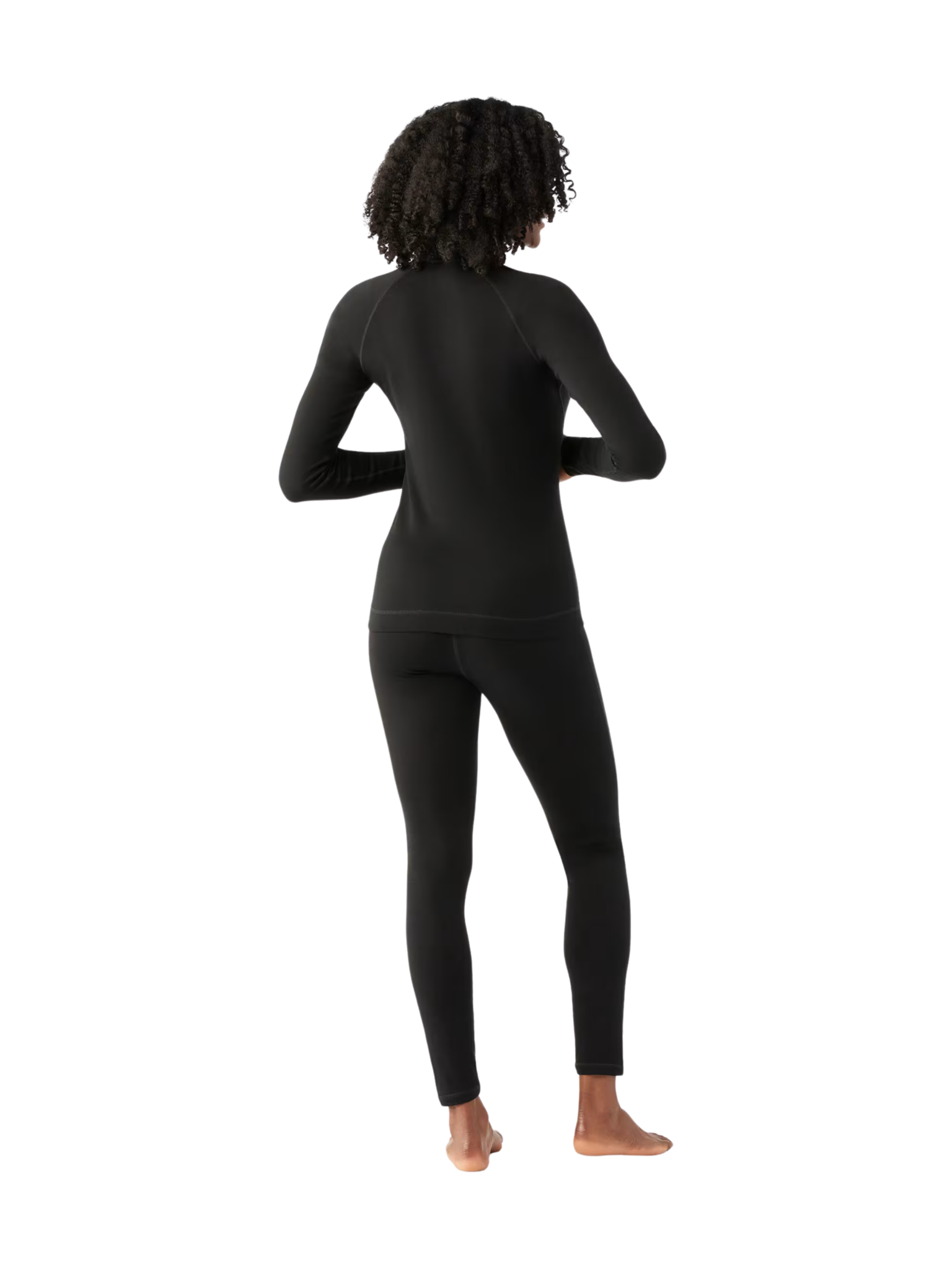 Smartwool Couche de base thermique classique en laine mérinos, fermeture éclair 1/4, en boîte pour femme