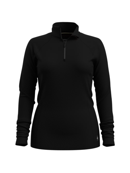 Smartwool Couche de base classique toutes saisons en laine mérinos, fermeture éclair 1/4, en boîte pour femme