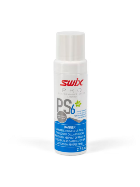 Swix Fart de glisse liquide bleu PS6 80 ml (-6 C/-12 C)