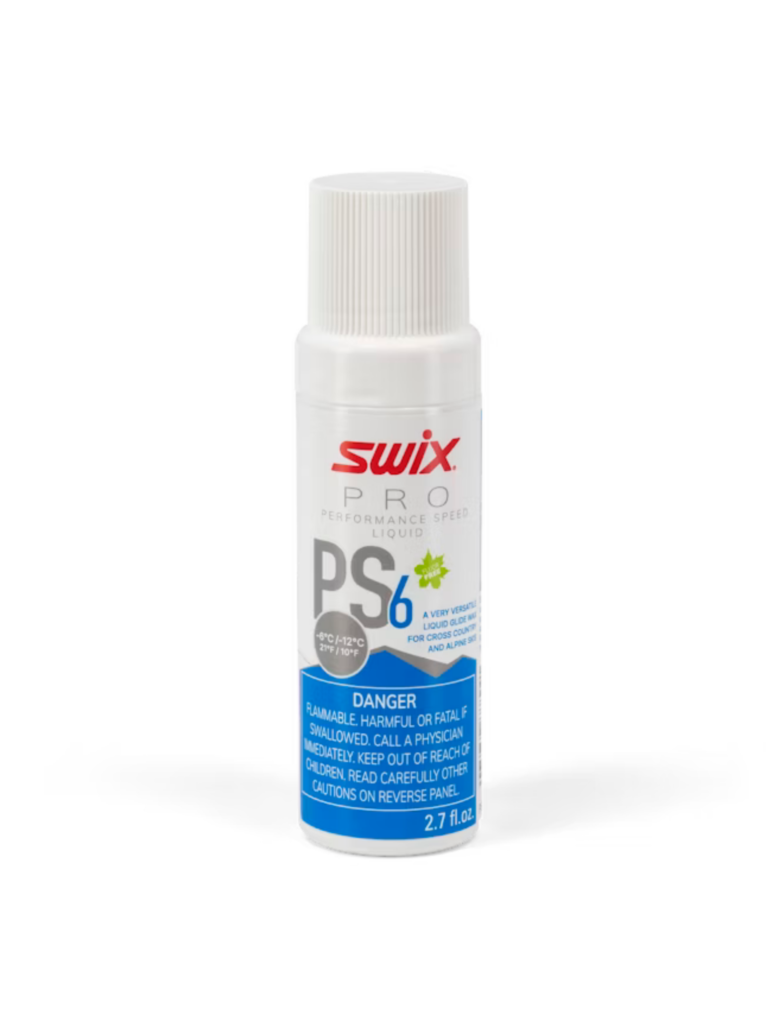 Swix Fart de glisse liquide bleu PS6 80 ml (-6 C/-12 C)