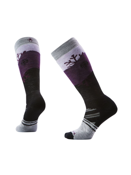 Smartwool Chaussette de ski sous-genou à motif Snowpocalypse pour femme