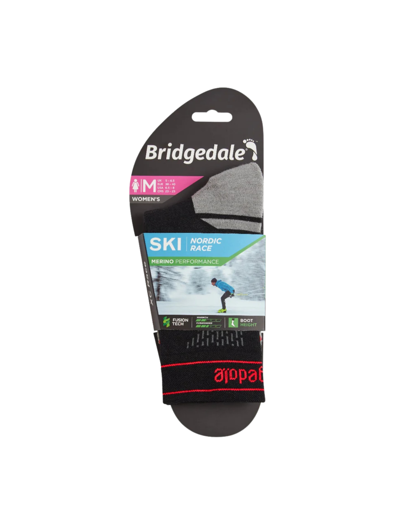 Bridgedale Chaussettes Ski Nordic Race pour femme