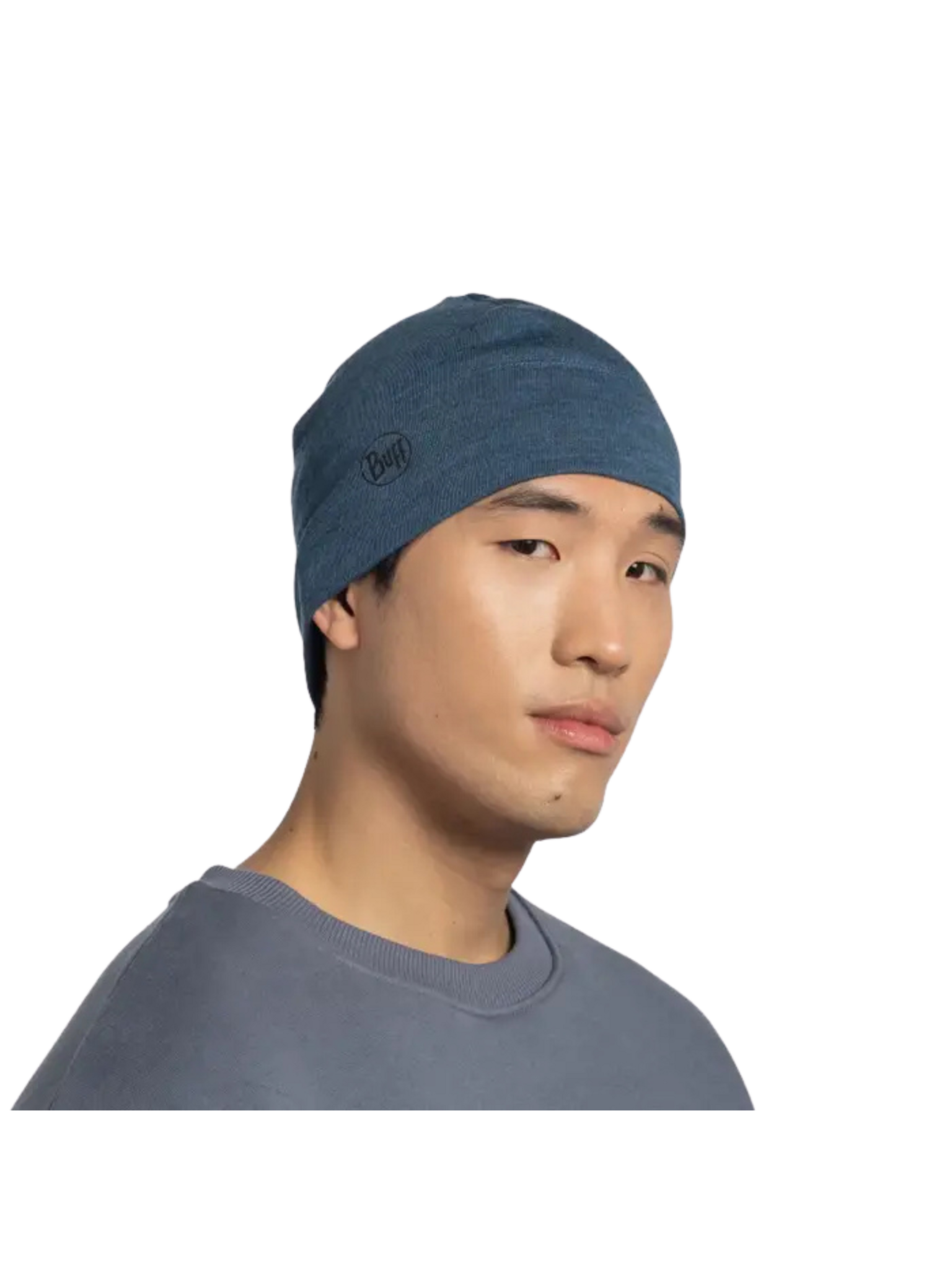 Buff Tuque Merino Midweight Beanie Melange Tempest