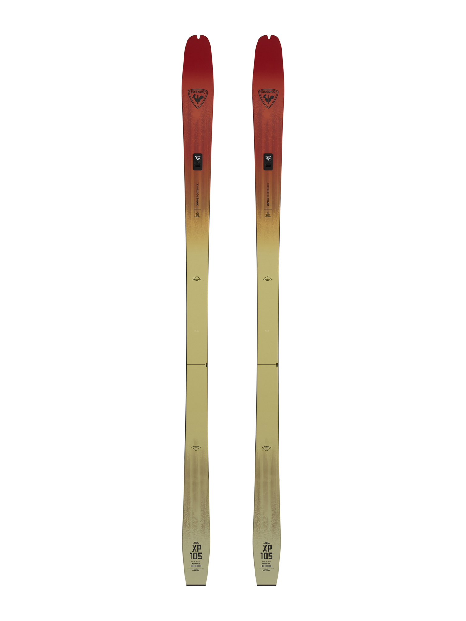 Rossignol Skis de fond back-country XP 105 Positrack