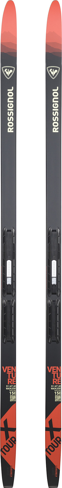 Rossignol Skis de fond XT-Venture JR WL (LS) SP/SI JR-Fixations incluses pour enfant