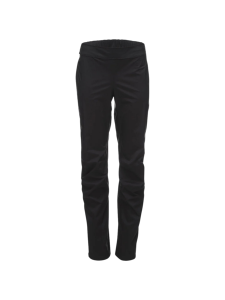 Black Diamond Pantalons Stormline Stretch Full zip Rain pour femme