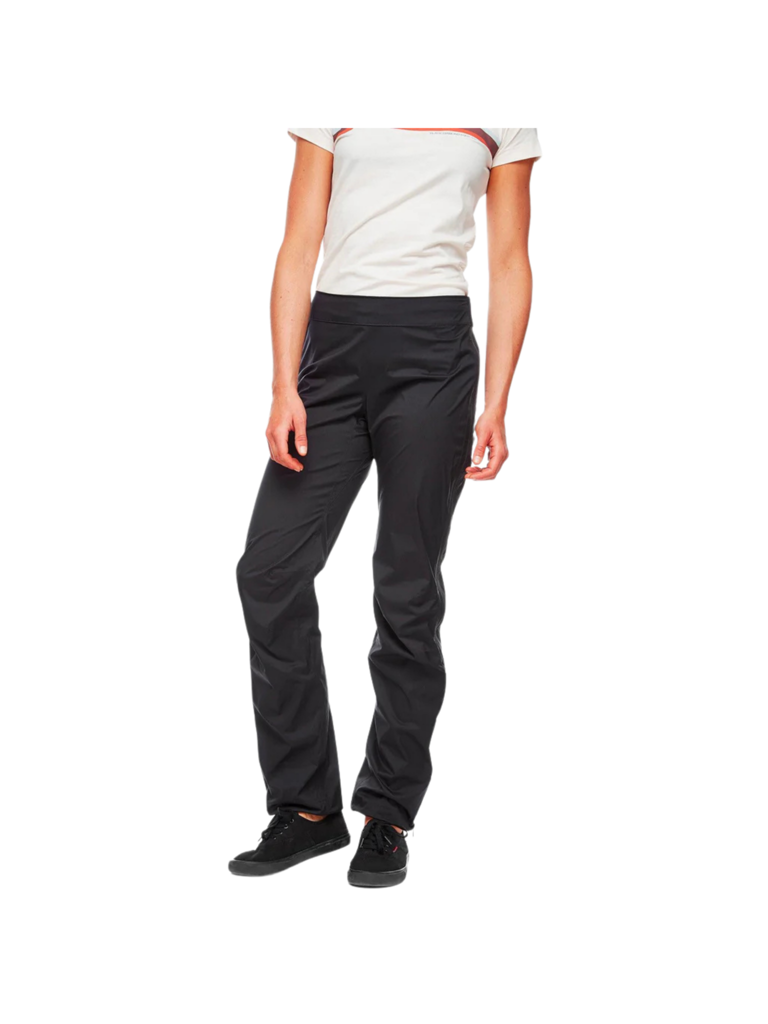Black Diamond Pantalons Stormline Stretch Full zip Rain pour femme