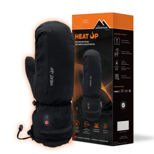 Heat UP Mitaines chauffantes imperméables Série MOUNTAIN