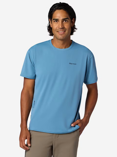 Marmot AirExchange UPF 50 Crew SS - Homme