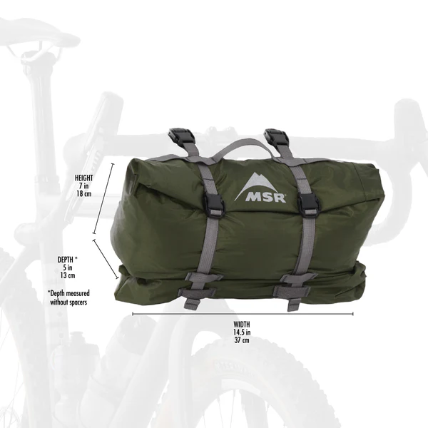 MSR Tente de vélo-camping Hubba Hubba™ Bikepack 2 Tent 2 personnes