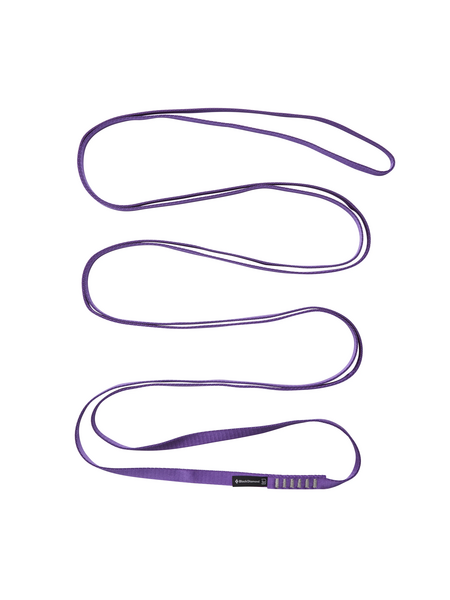 Black Diamond Sangle d’escalade 18 mm Nylon Runner 240 cm/96 po Pourpre