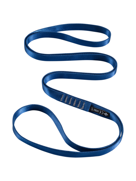 Black Diamond Sangle d’escalade 18 mm Nylon Runner 120 cm/48 po Bleu