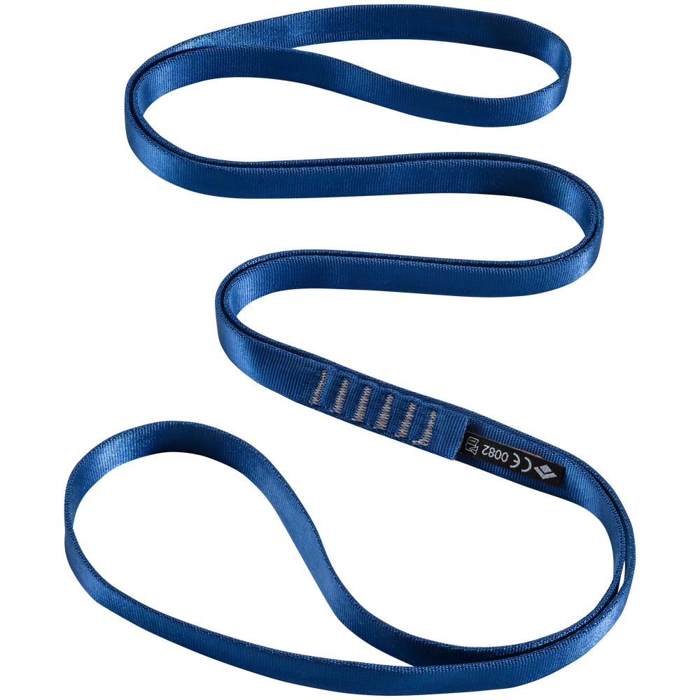 Black Diamond Sangle d’escalade 18 mm Nylon Runner 120 cm/48 po Bleu