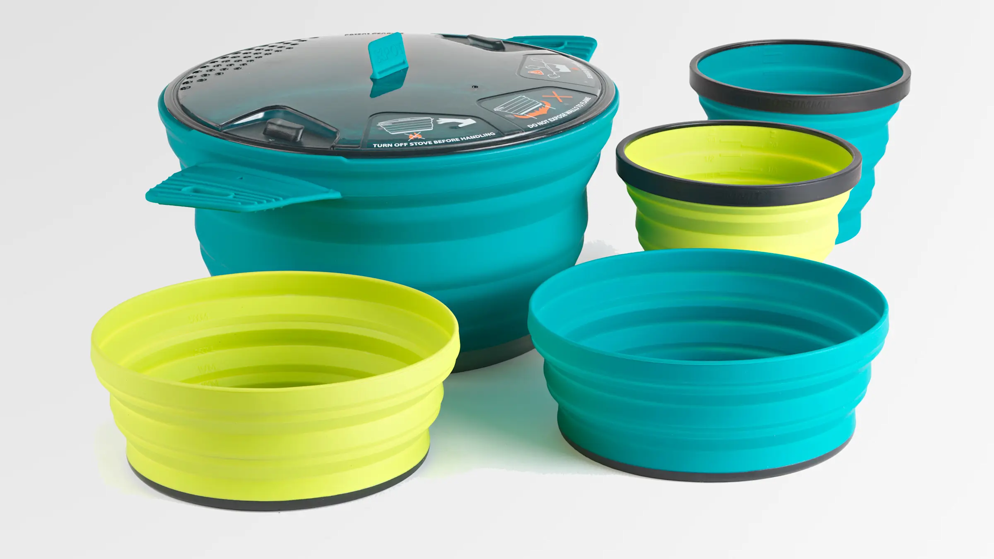 Sea To Summit Ensemble de gamelles et chaudron compressibles X-Set 31