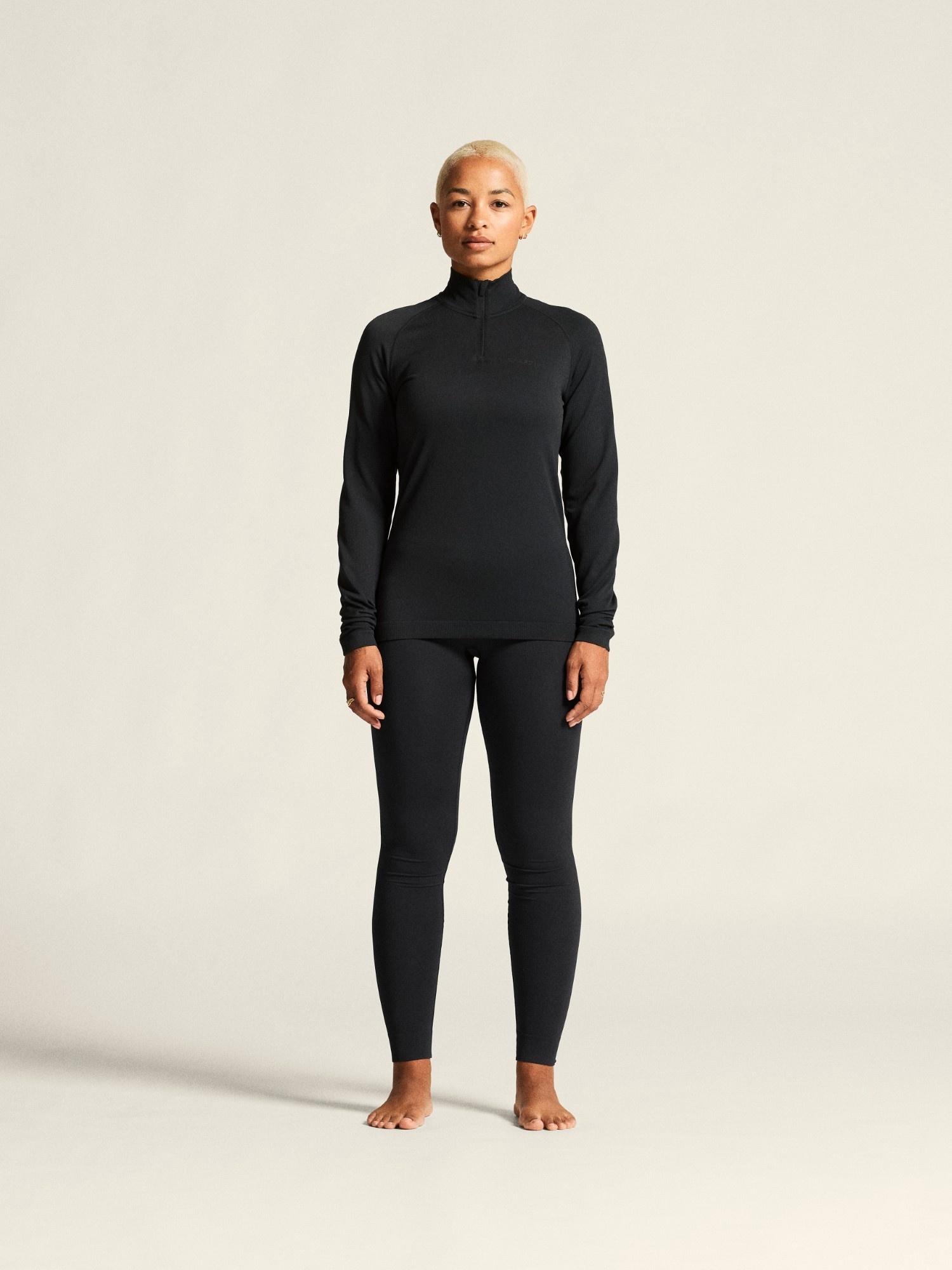 Craft (Canada) Chandail demi zip de couche de base Active Comfort LS HZ 2 W - Femme