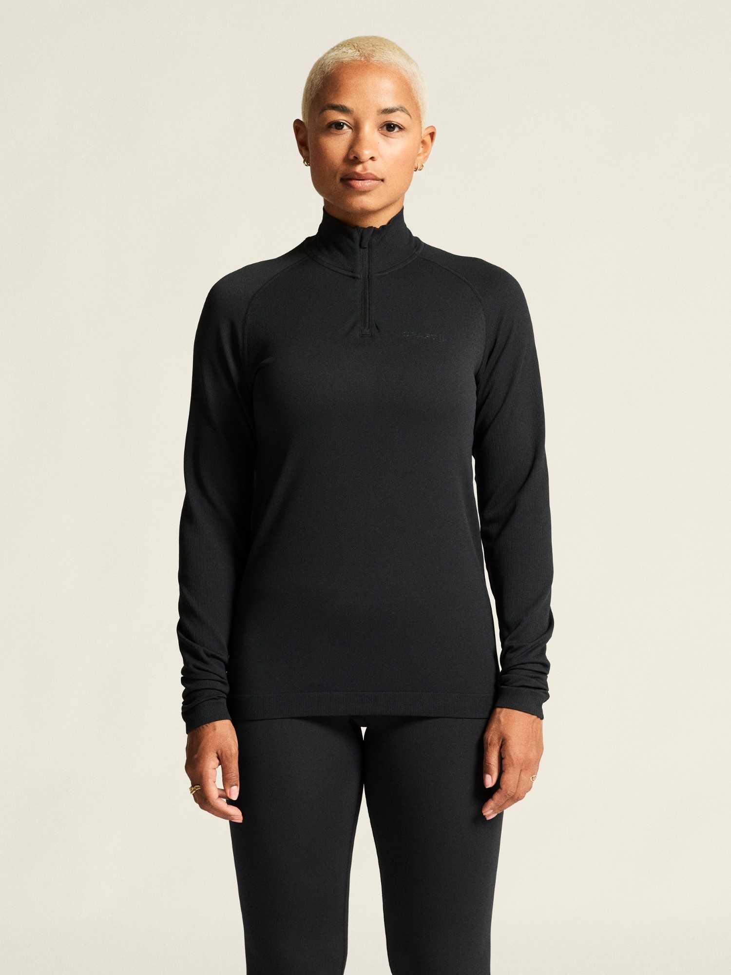Craft (Canada) Chandail demi zip de couche de base Active Comfort LS HZ 2 W - Femme
