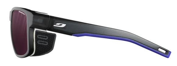 Julbo Lunettes Shield M Black Translucent/Blue/White Reactiv High Contrast 0-4