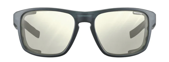 Julbo Lunettes Shield M Black Translucent/Blue/White Reactiv High Contrast 0-4