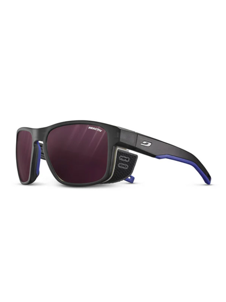 Julbo Lunettes Shield M Black Translucent/Blue/White Reactiv High Contrast 0-4