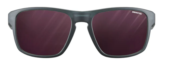 Julbo Lunettes Shield M Black Translucent/Blue/White Reactiv High Contrast 0-4
