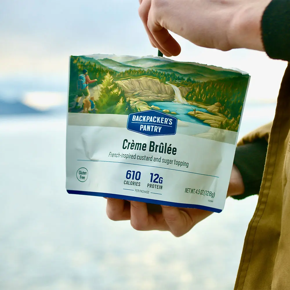 Backpacker's Pantry Crème brûlée