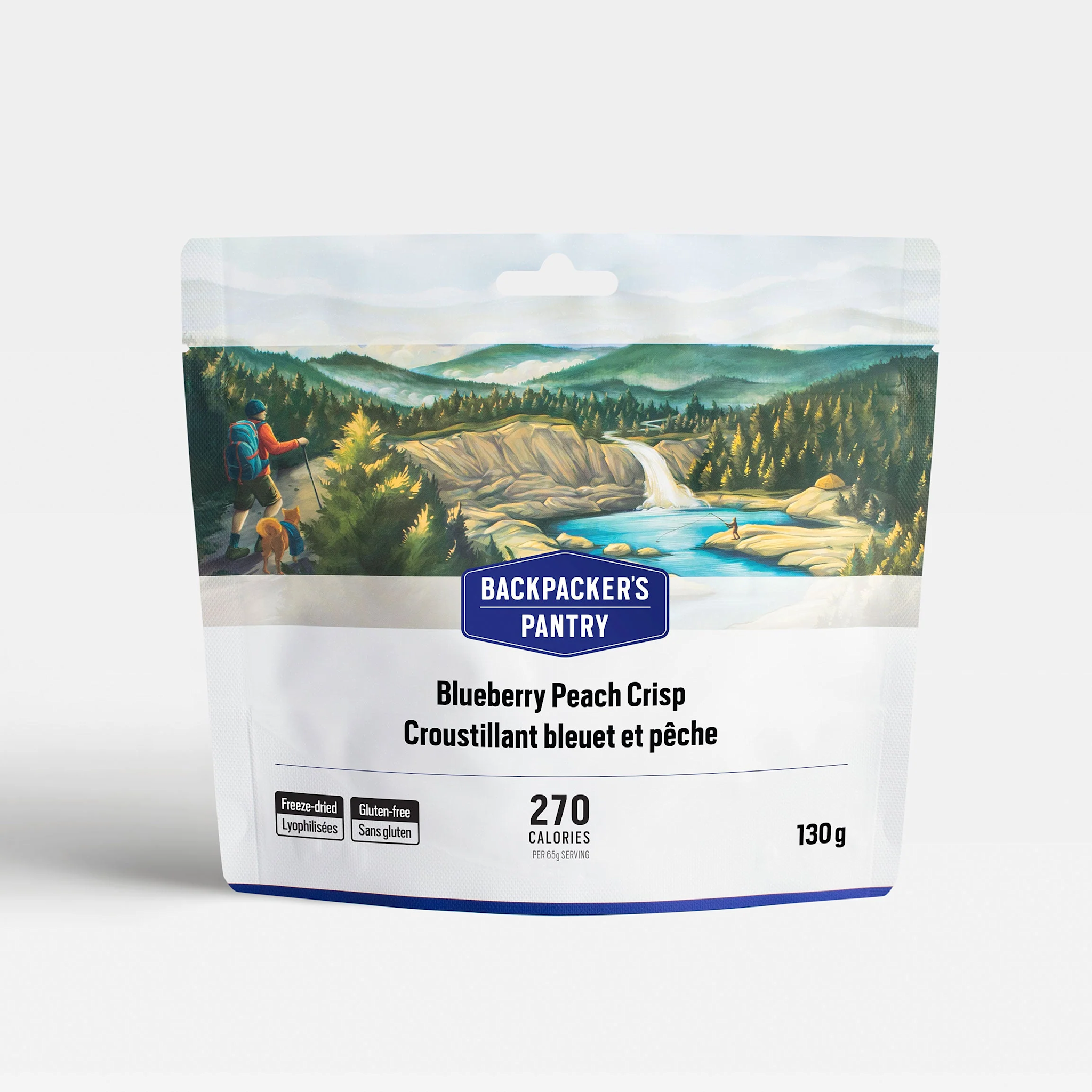 Backpacker's Pantry Croustillant aux bleuet et pêche