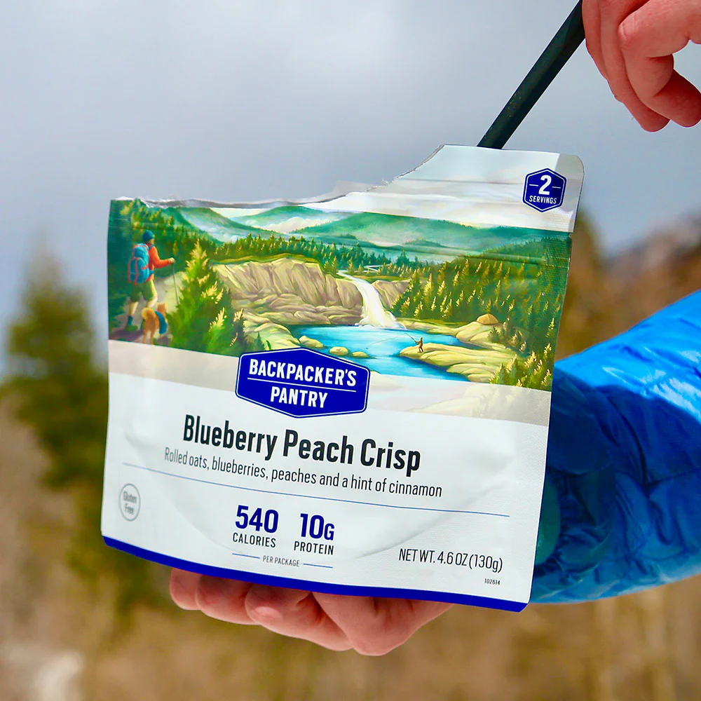 Backpacker's Pantry Croustillant aux bleuet et pêche