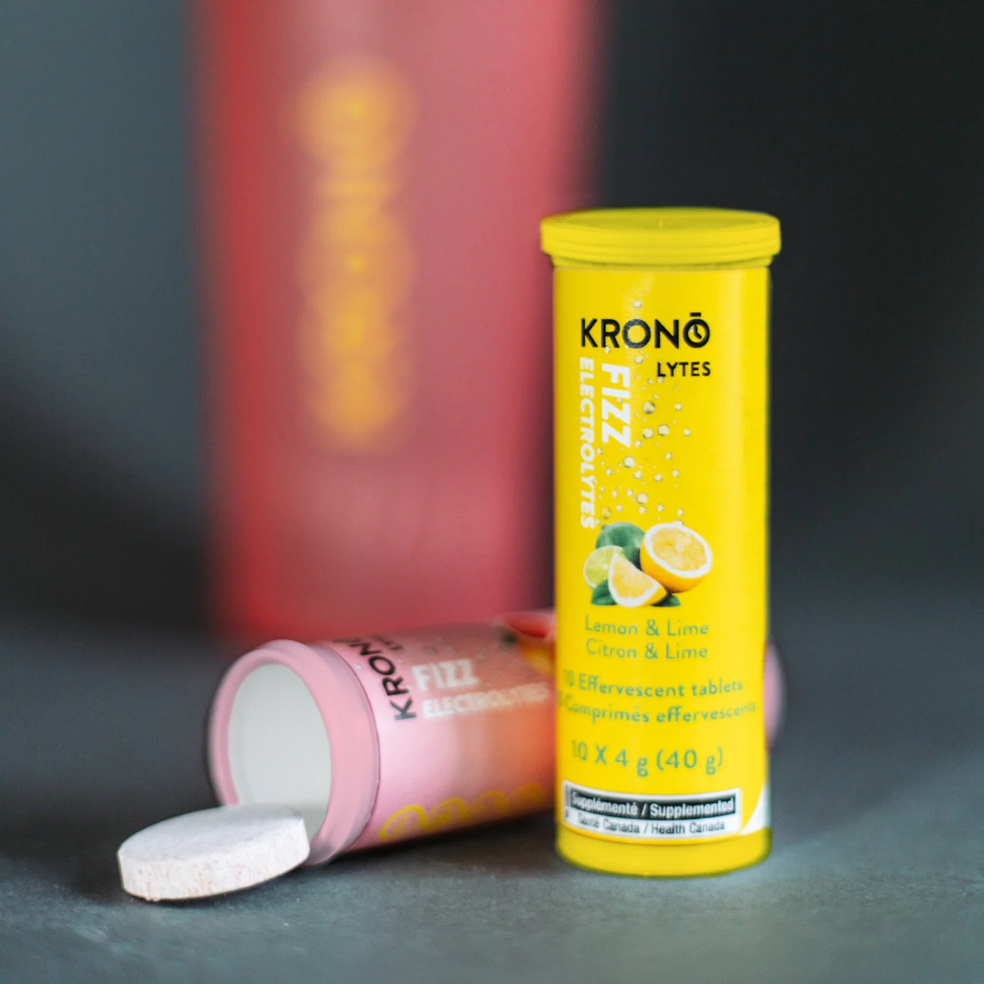 Krono Comprimés d'électrolytes effervescents Krono Lytes