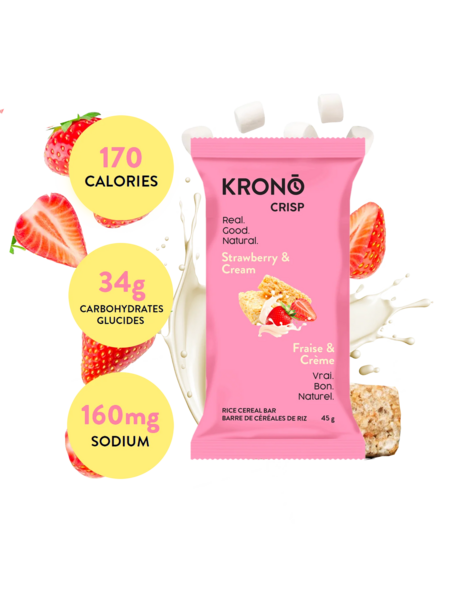 Krono Carré énergétique au riz croustillant Krono Crisp 45 g