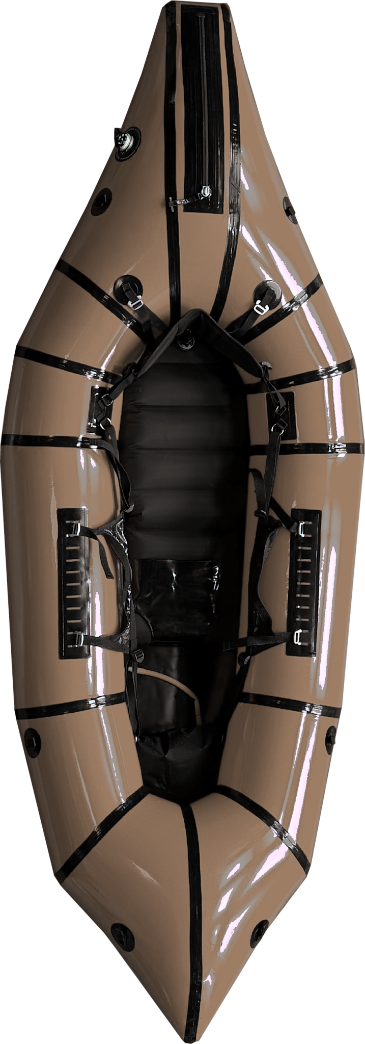 D-Packraft Modèle "Expédition" autovidant avec TZIP