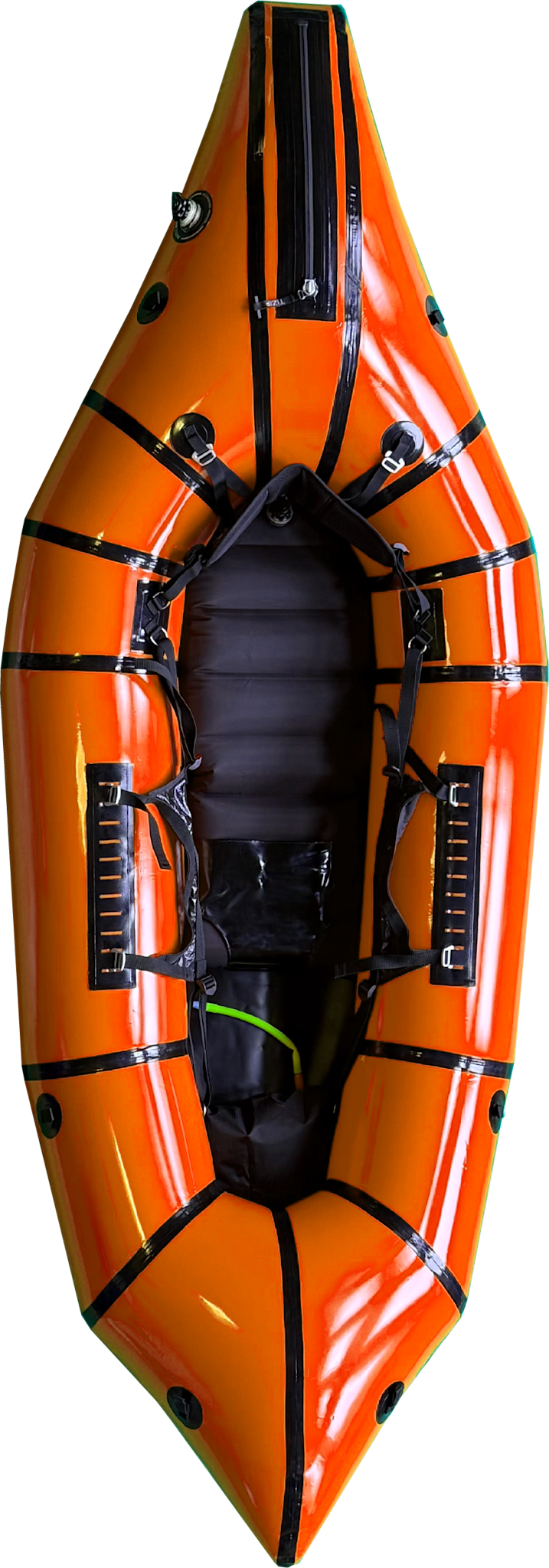 D-Packraft Modèle "Expédition" autovidant avec TZIP
