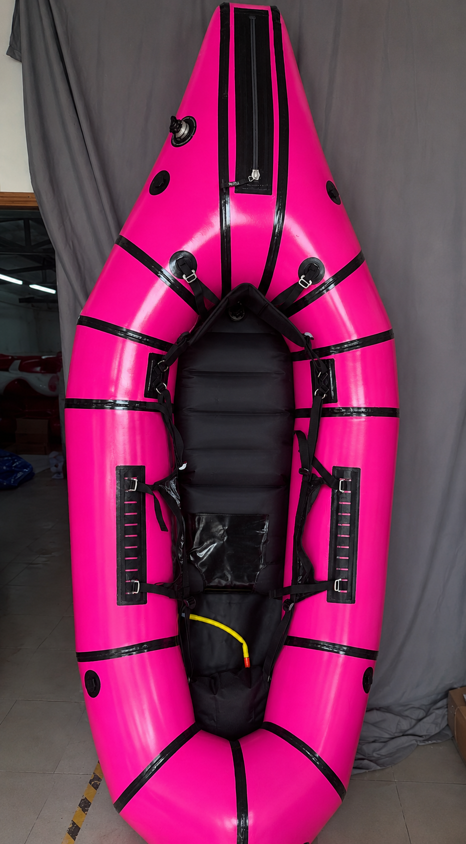 D-Packraft Modèle "Expédition" autovidant avec TZIP