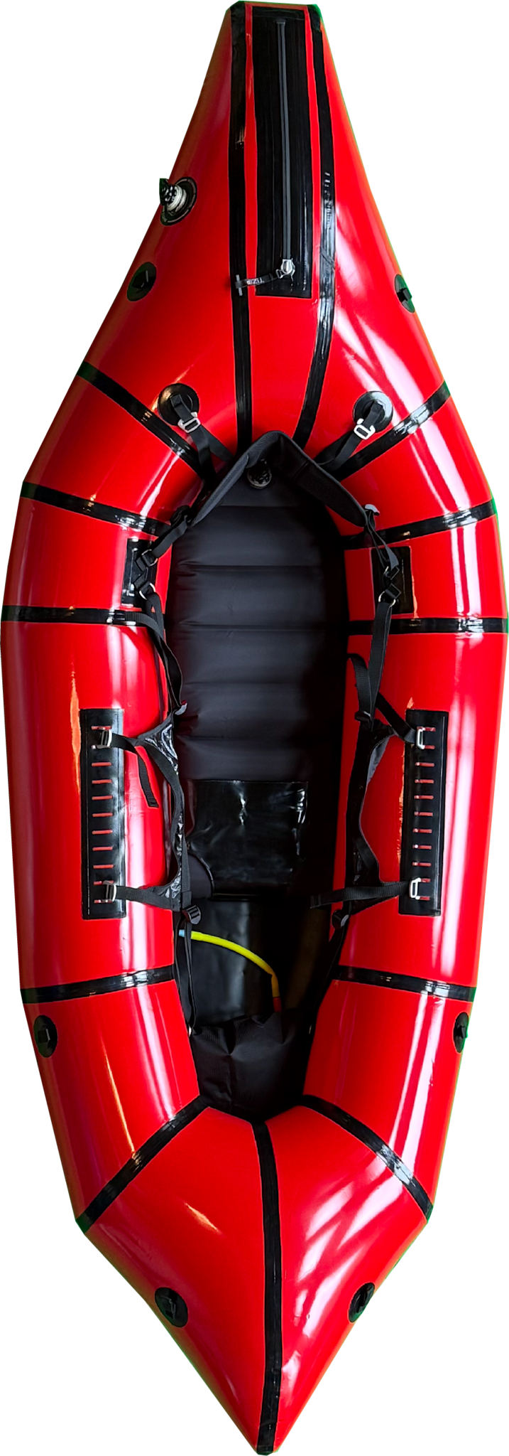 D-Packraft Modèle "Expédition" autovidant avec TZIP