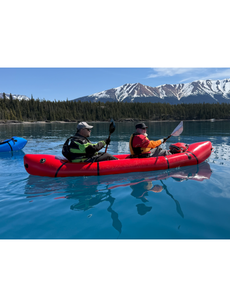 D-Packraft Packraft modèle "Tandem" plancher plein avec TZIP