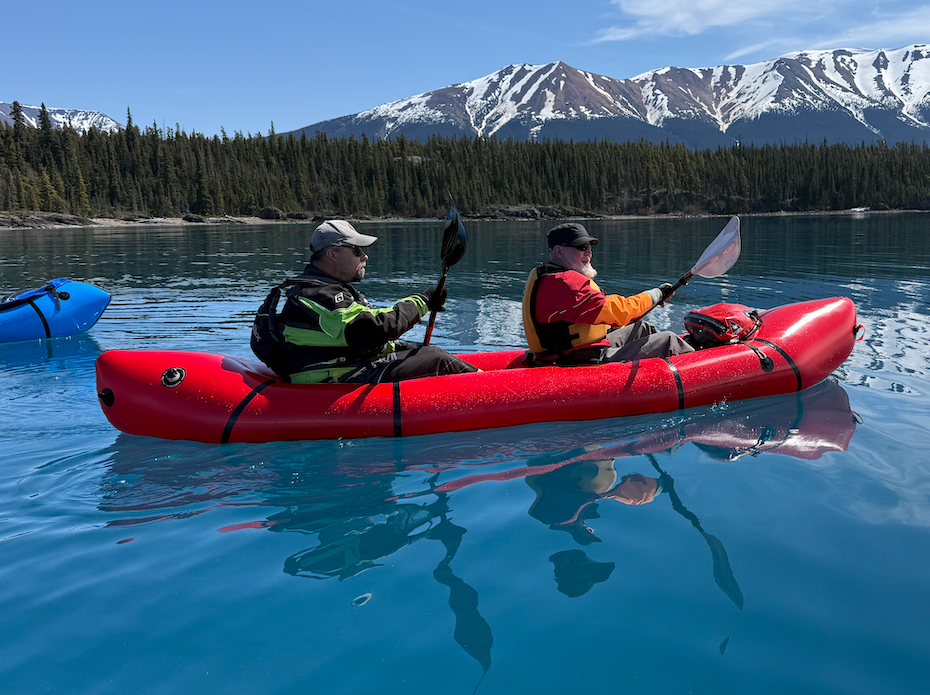 D-Packraft Modèle "Tandem" plancher plein avec TZIP