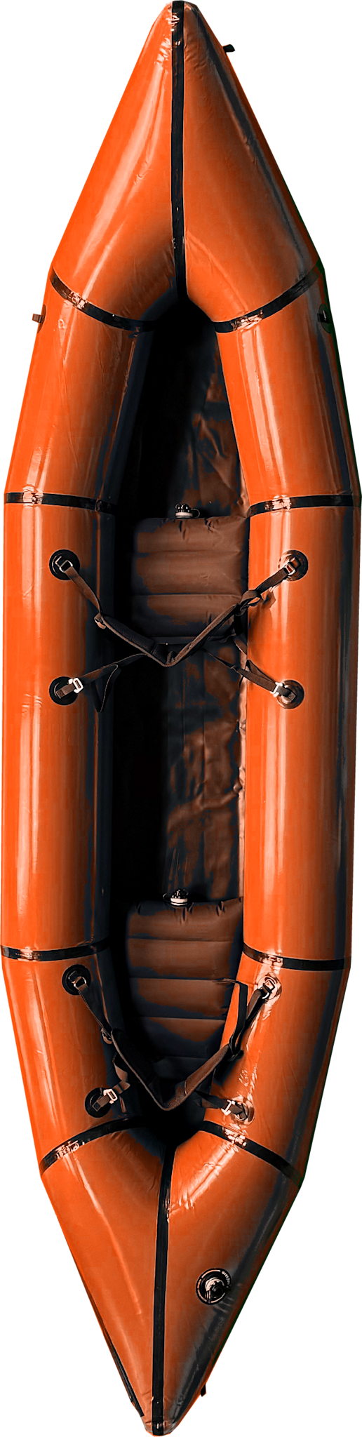 D-Packraft Modèle "Tandem" plancher plein avec TZIP