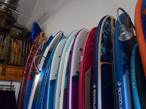 Les Planches à Pagaie chez Maikan Aventure