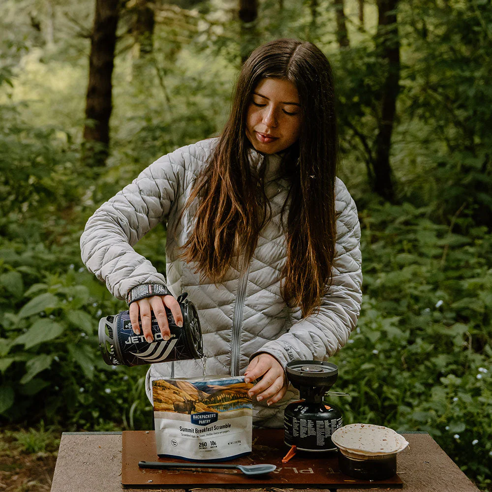Backpacker's Pantry Des oeufs brouillés Summit pour le déjeuner