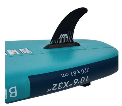 Aqua Marina Aileron coulissant 9" centre Large pour planche à pagaie rapides